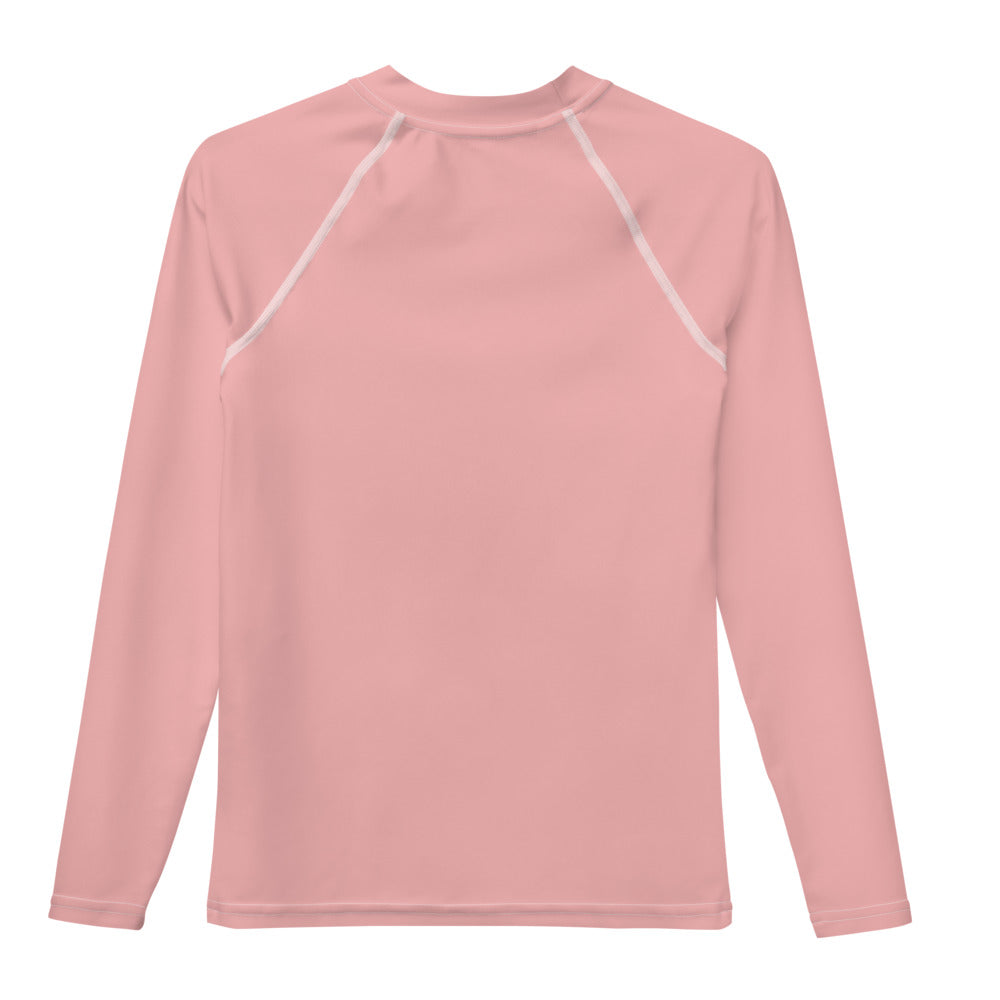 Pink Petal Youth Rash Guard