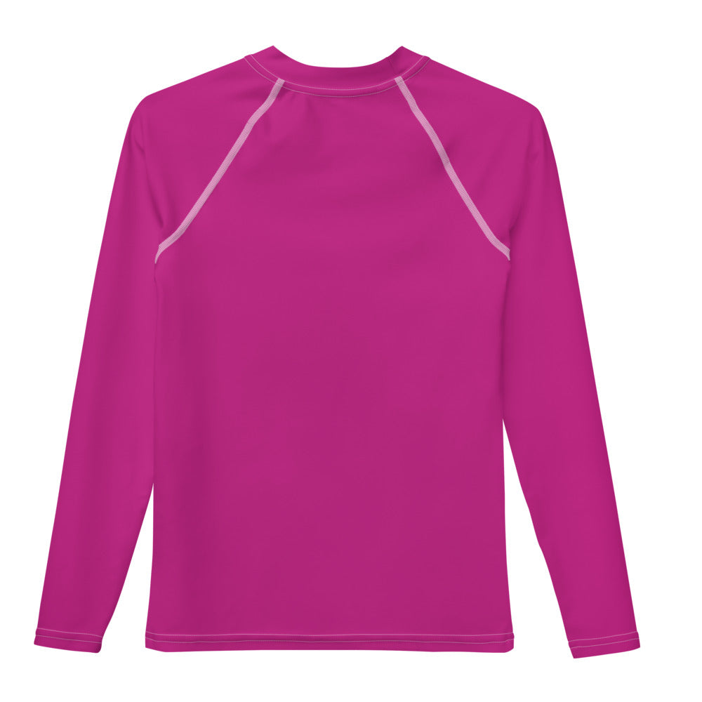 Fabulous Fuchsia Youth Rash Guard