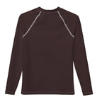 Chocolate Brown Youth Rash Guard