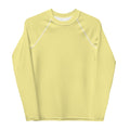 Butter Yellow Youth Rash Guard