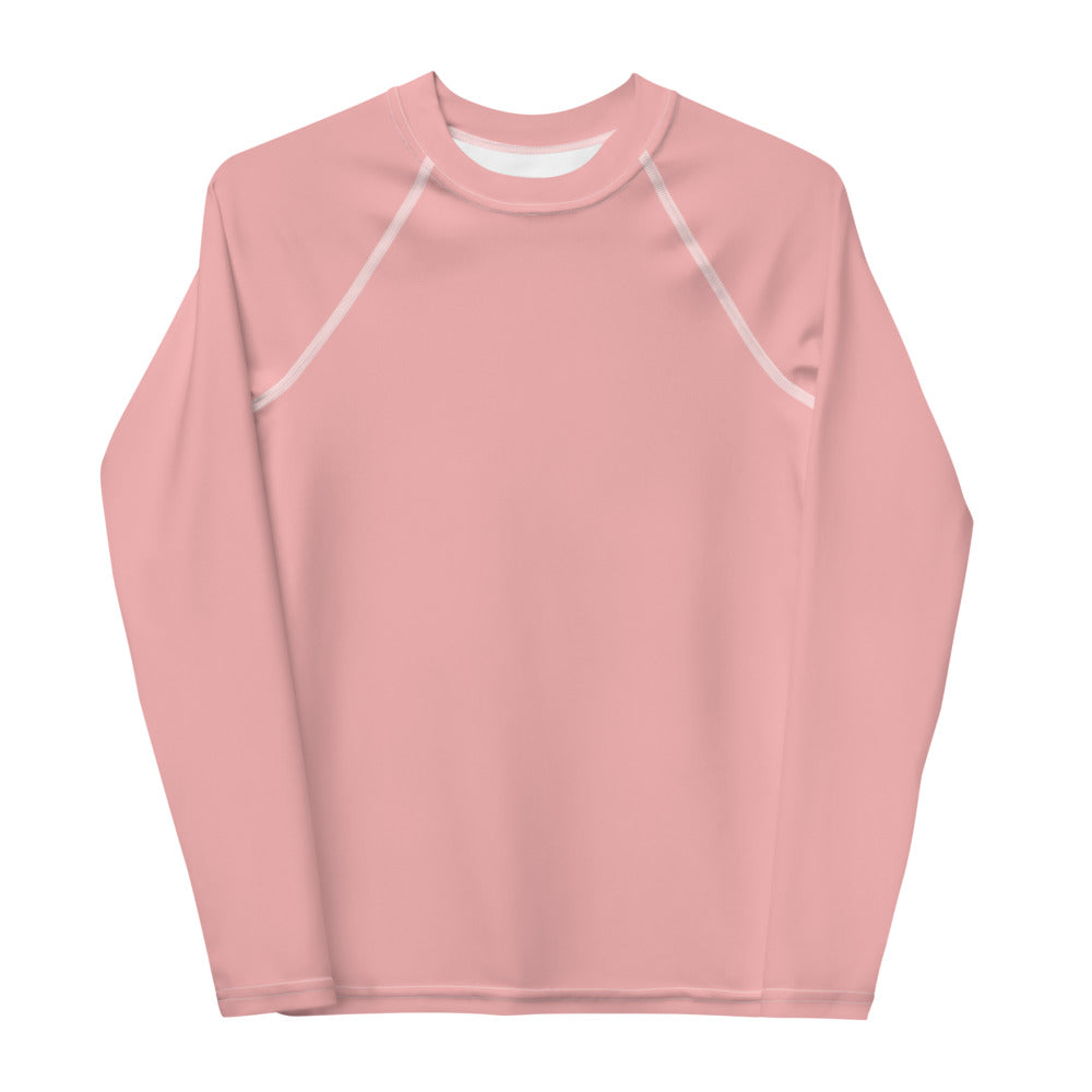 Pink Petal Youth Rash Guard