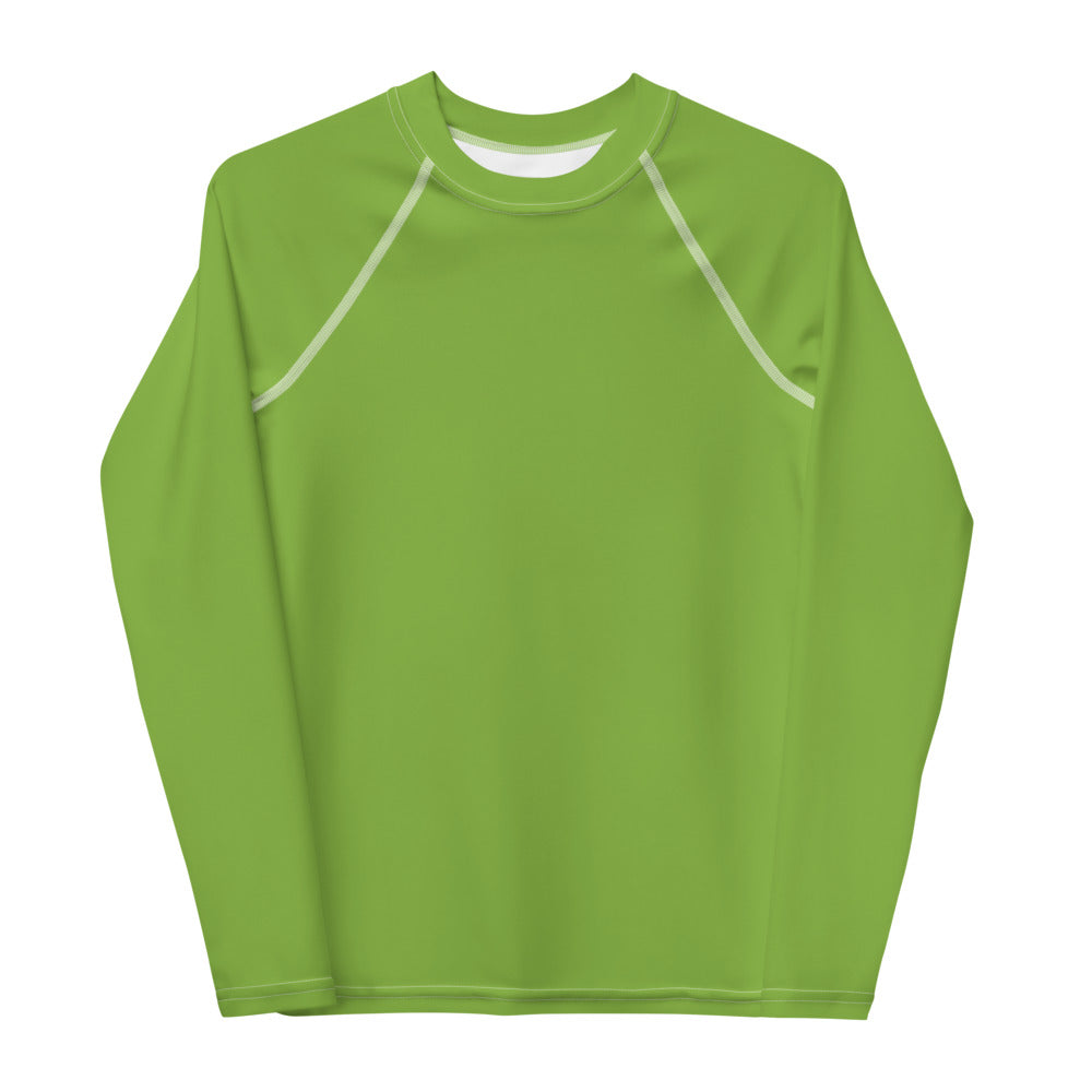 Grass Green Youth Rash Guard