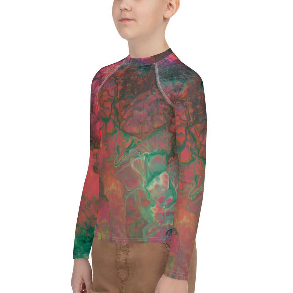 Bright Cameron Youth Rash Guard