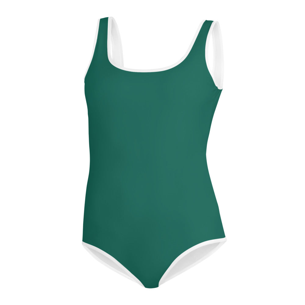 Bright Green Youth Swimsuit