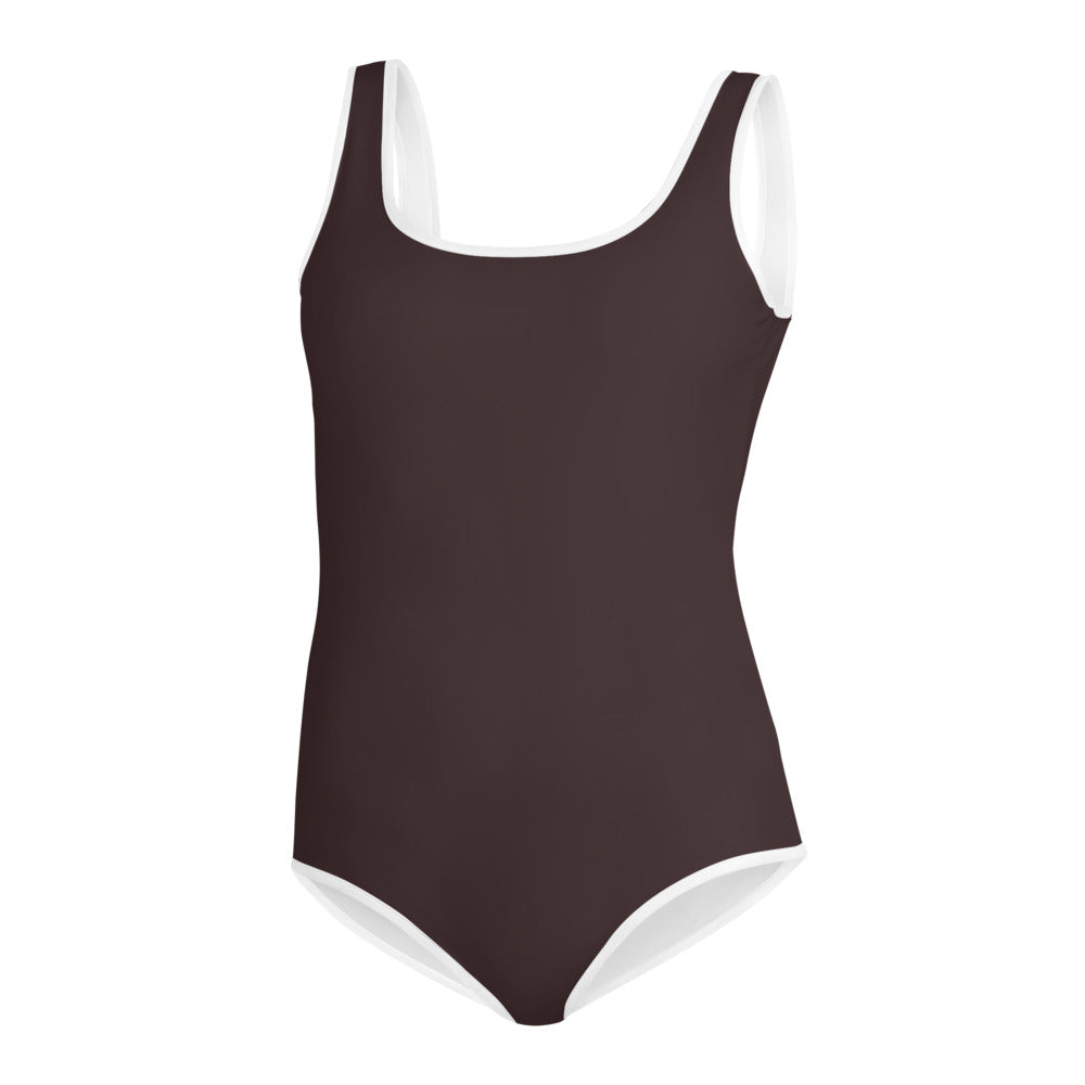 Chocolate Brown Youth Swimsuit