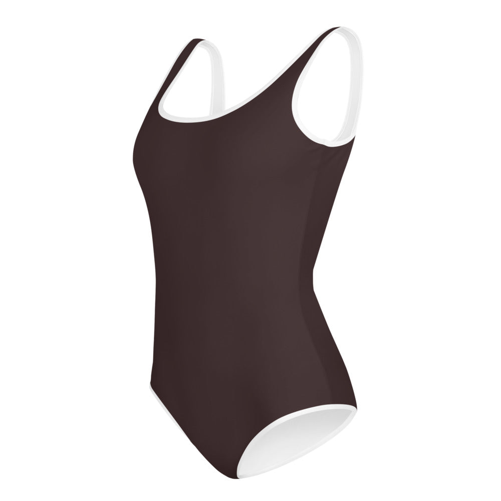 Chocolate Brown Youth Swimsuit