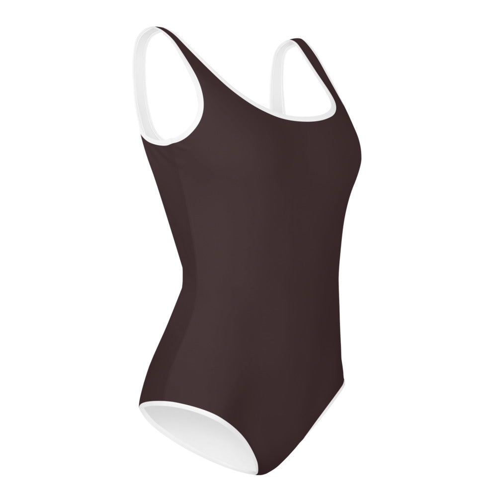 Chocolate Brown Youth Swimsuit