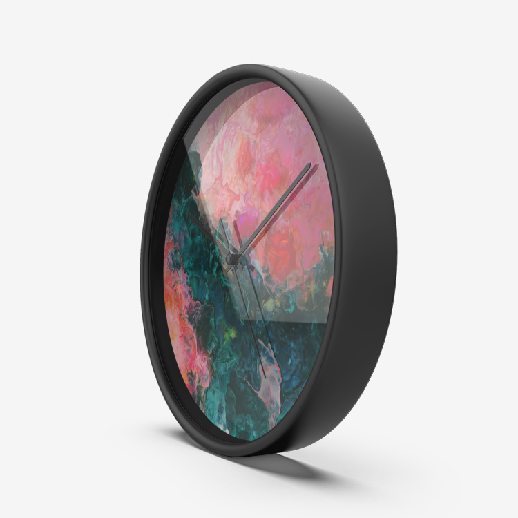 Feel the Borboleta Numberless Silent Wall Clock