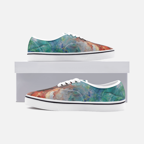 Aura Splash Unisex Canvas Loafer