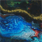 Gold Stream Microfiber Duvet Cover