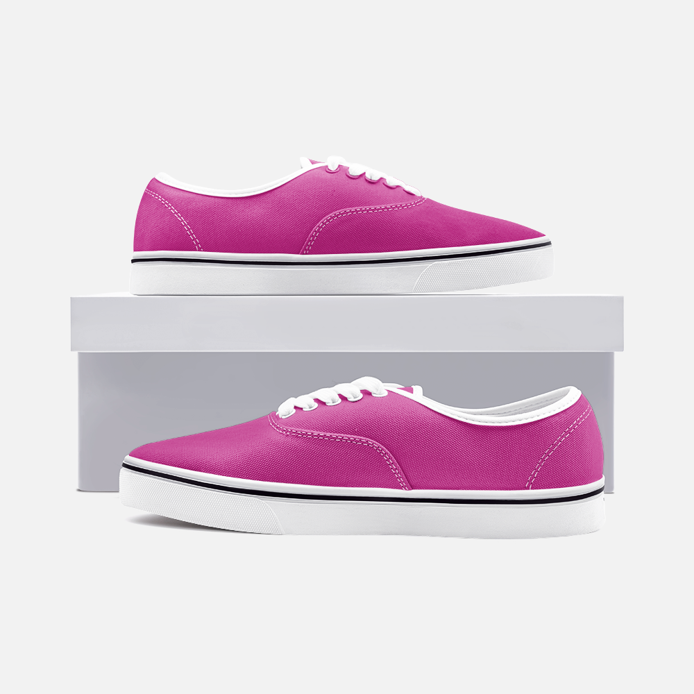 Fabulous Fuchsia Unisex Canvas Loafer