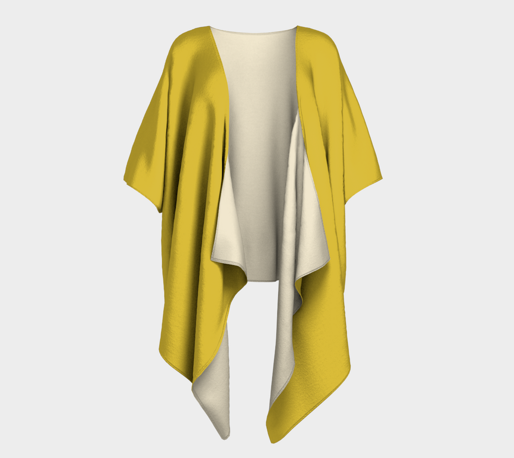 Gold Tooth Draped Kimono