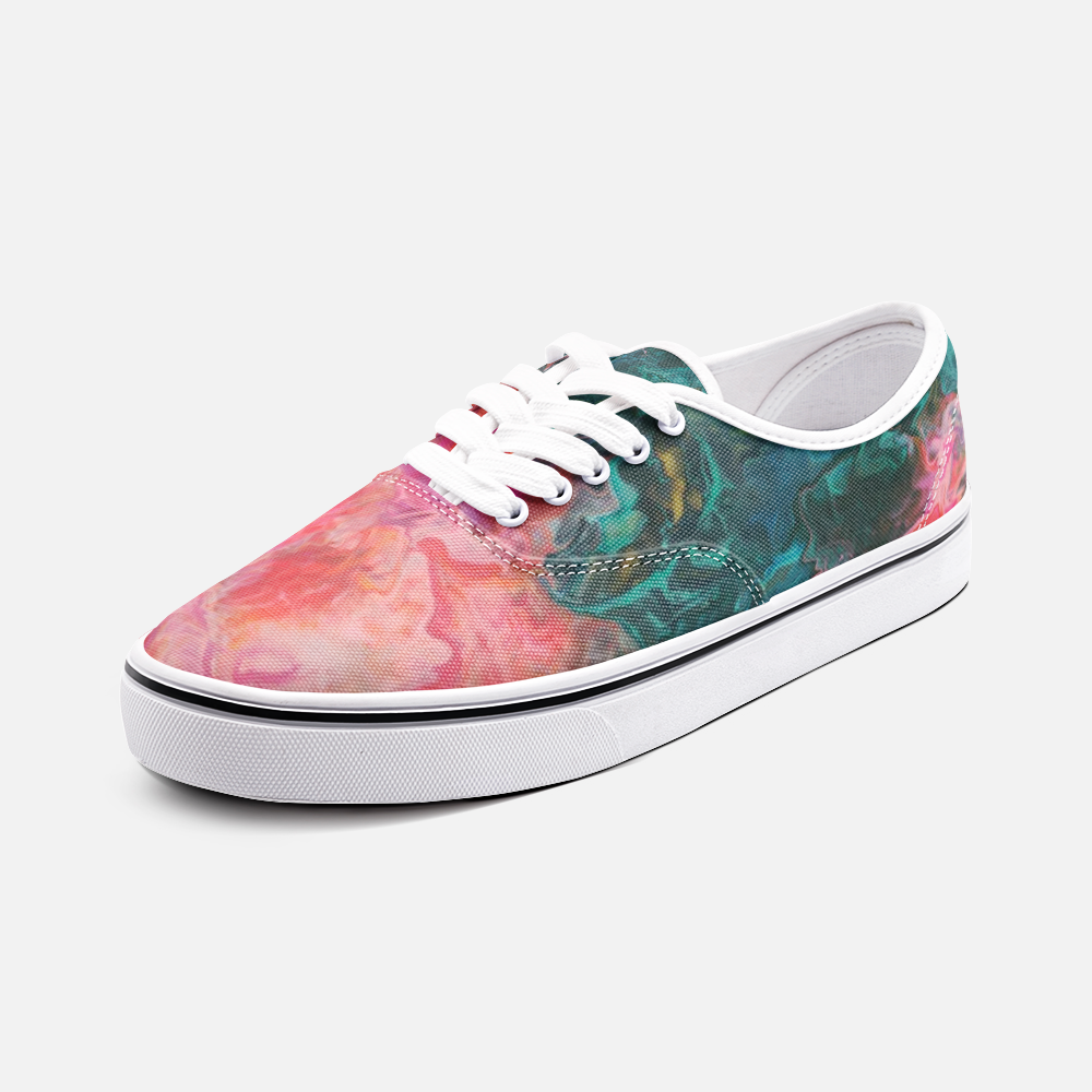 Feel the Borboleta Unisex Canvas Loafer