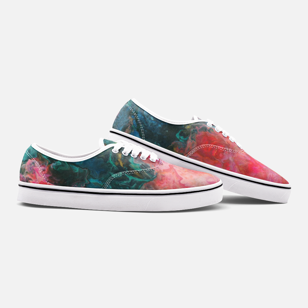 Feel the Borboleta Unisex Canvas Loafer