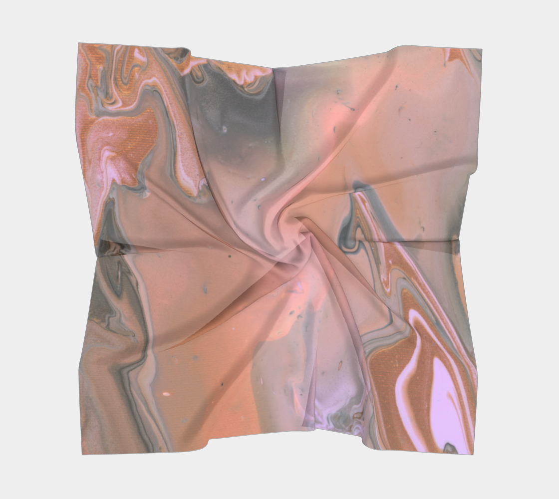 Bronze Indecision Square Scarf