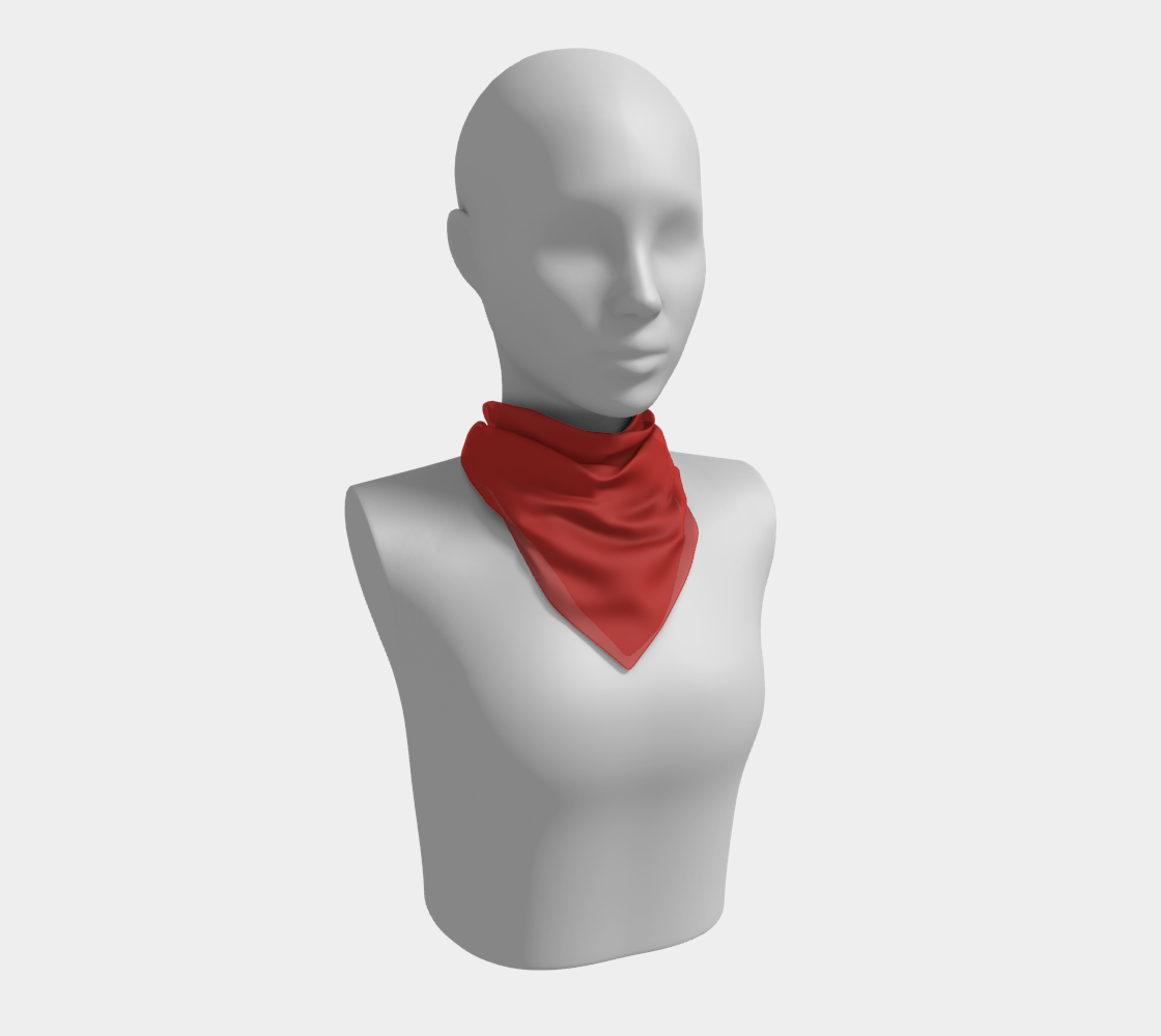 Red Cherry Square Scarf