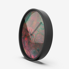 Bright Cameron Numberless Silent Wall Clock