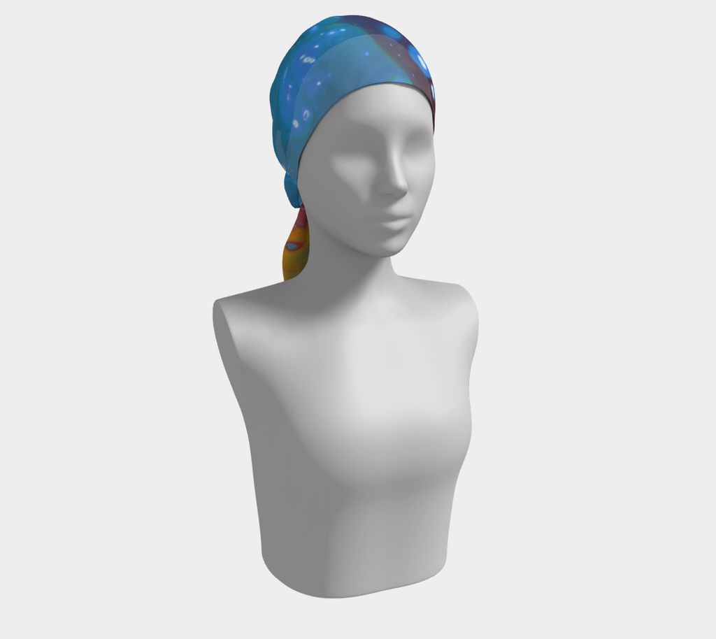 Primary Days of our Lives Long Silk Head Scarf