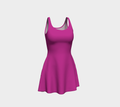 Fabulous Fuchsia Flare Dress