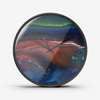 Northern Light Numberless Silent Wall Clock