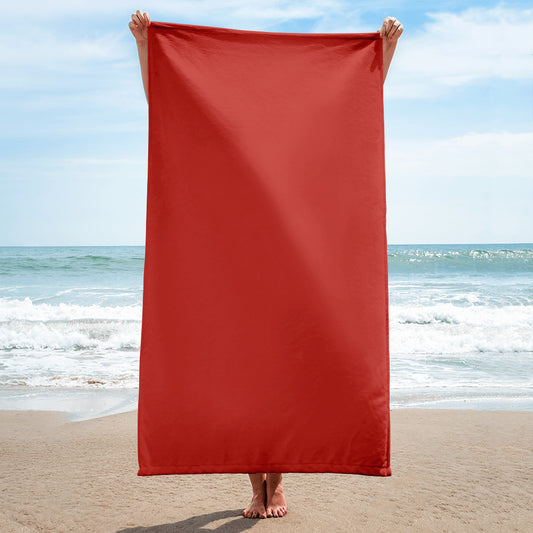 Cherry Red Towel