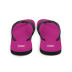Fabulous Fuchsia Rainbow Brand Flip-Flops