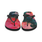 Feel the Borboleta Rainbow Brand Flip-Flops