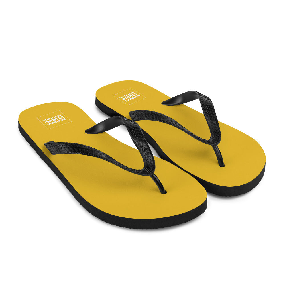 Gold Tooth Rainbow Brand Flip-Flops