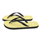 Butter Yellow Rainbow Brand Flip-Flops