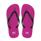 Fabulous Fuchsia Rainbow Brand Flip-Flops