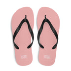 Pink Petal Rainbow Brand Flip-Flops