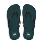 Sea Green Rainbow Brand Flip-Flops