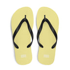 Butter Yellow Rainbow Brand Flip-Flops