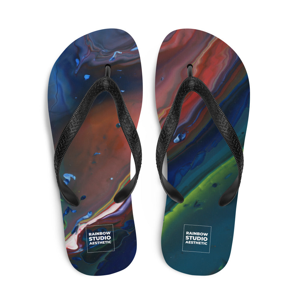 Northern Light Rainbow Brand Flip-Flops